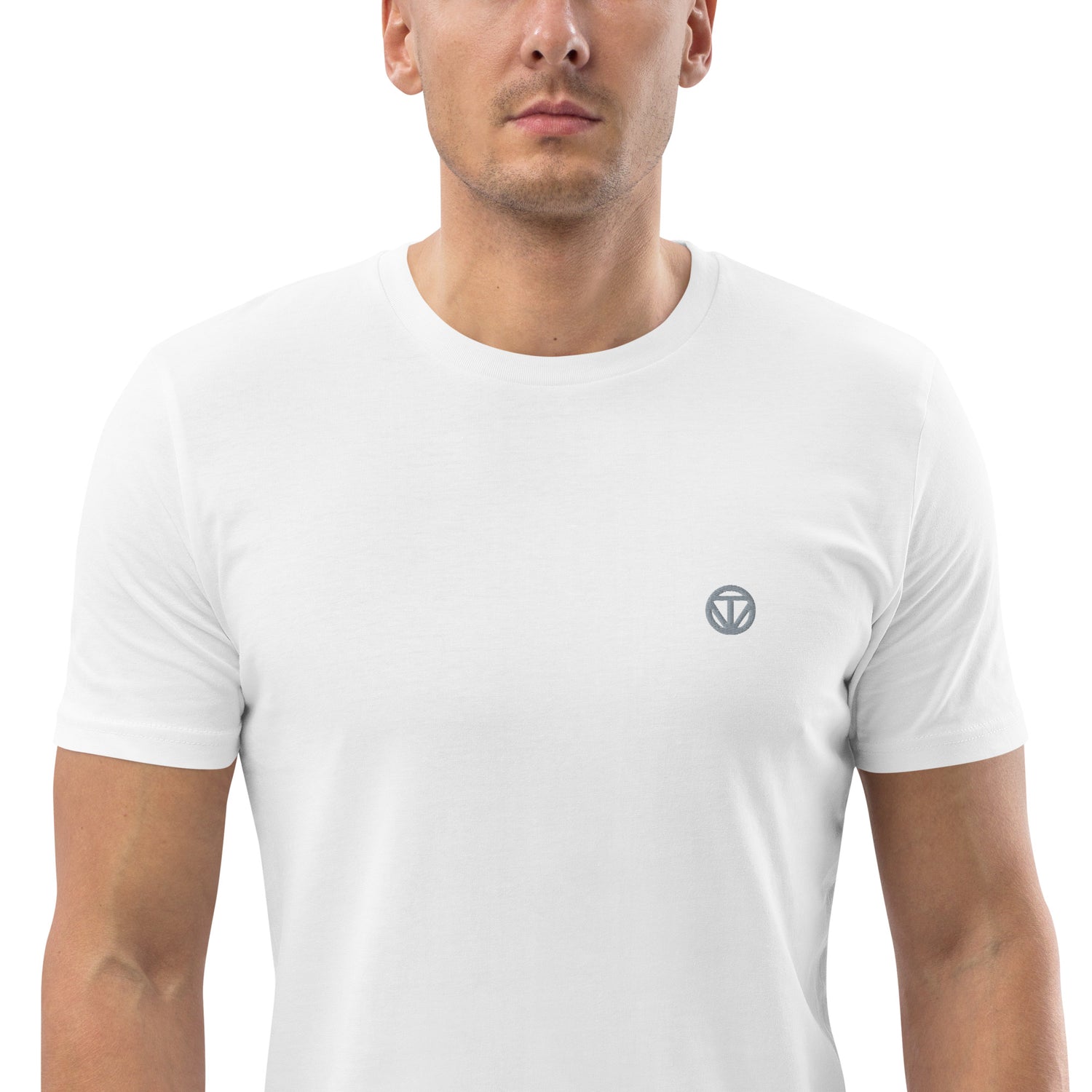 TIME OF VIBES Bio-Baumwoll T-Shirt (Weiß) - €33,50