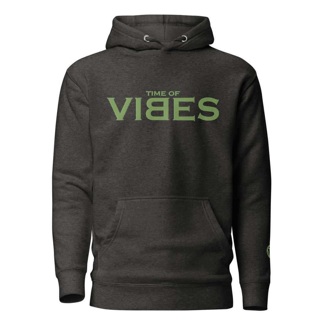 VIBES Hoodie TOV (Grau/Grün) * Unisex - Time Of Vibes