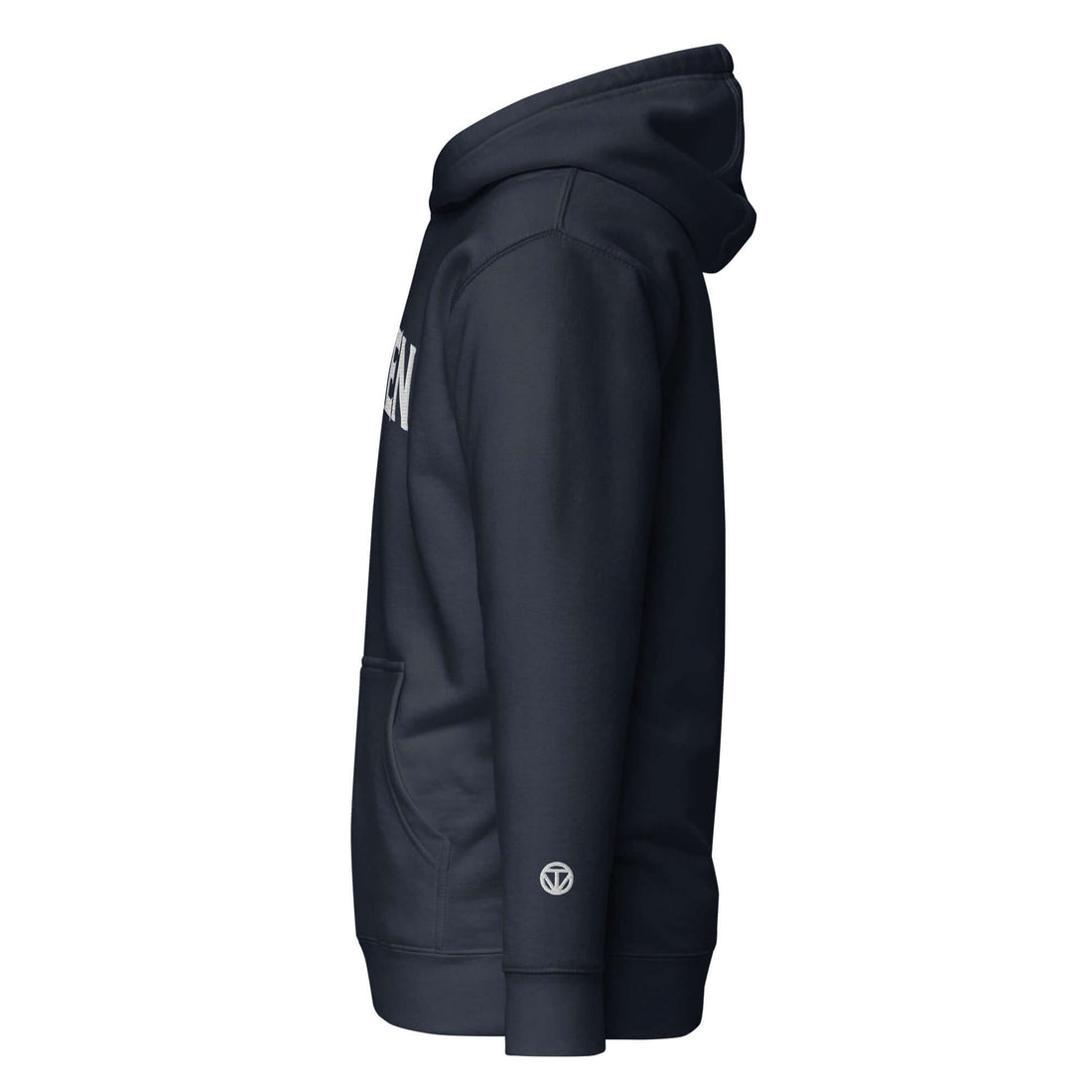 TIME OF VIBES Klassischer Kapuzenpullover MÜNCHEN (Navy/Weiß) - €69,00