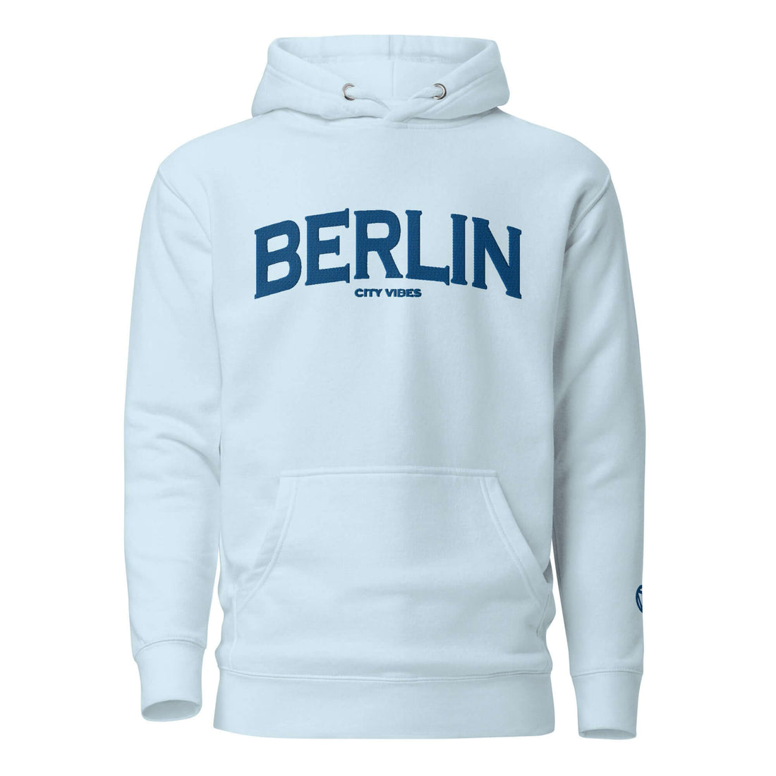 TIME OF VIBES Klassischer Kapuzenpullover BERLIN (Blau/Blau) - €69,00