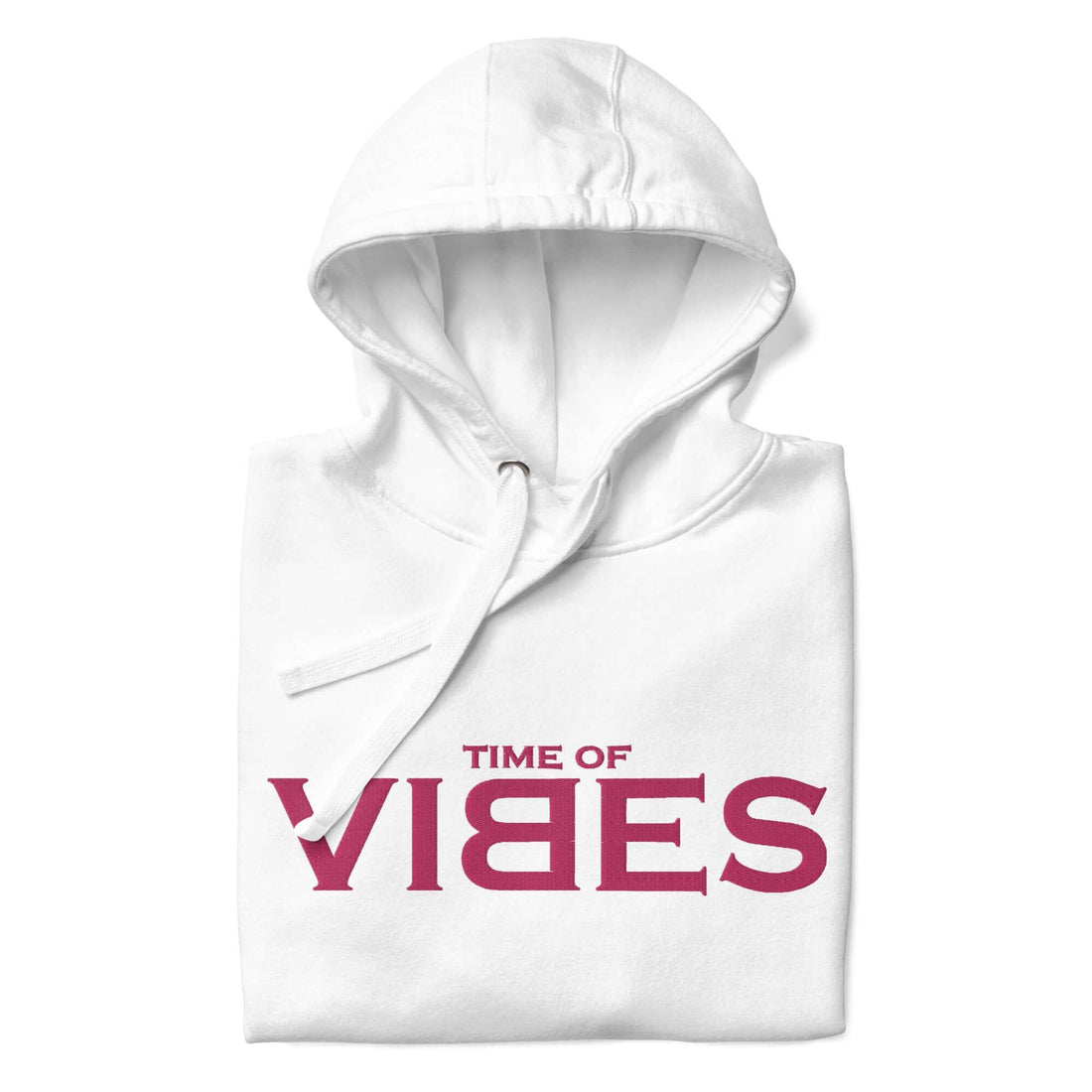 VIBES Hoodie TOV (Weiß/Pink) * Unisex - Time Of Vibes