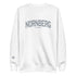 TIME OF VIBES Premium Sweatshirt NUREMBERG (Weiß/Grau) - €59,00