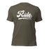 VIBES T-Shirt | RIDE (Armygrün/Weiß) * Unisex - Time Of Vibes