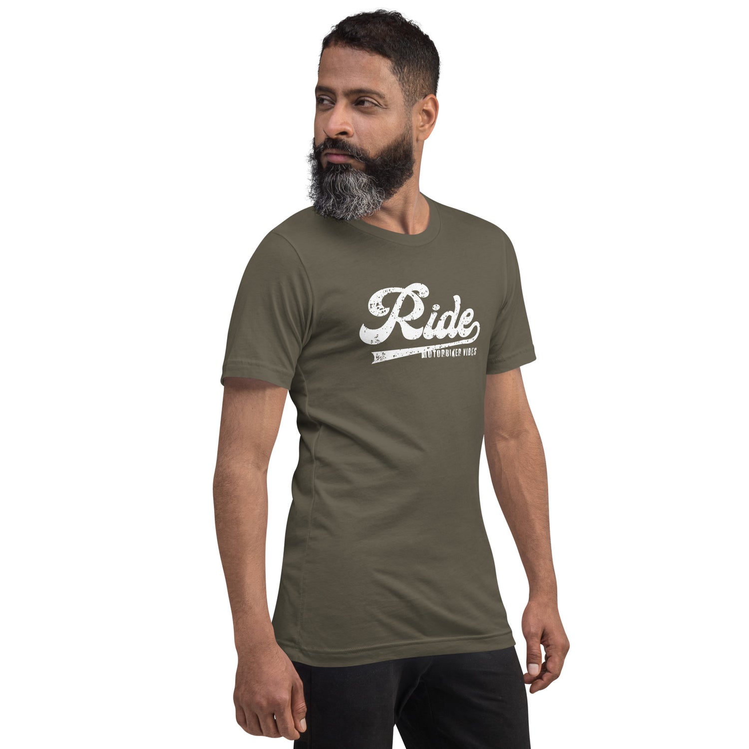 VIBES T-Shirt | RIDE (Armygrün/Weiß) * Unisex - Time Of Vibes