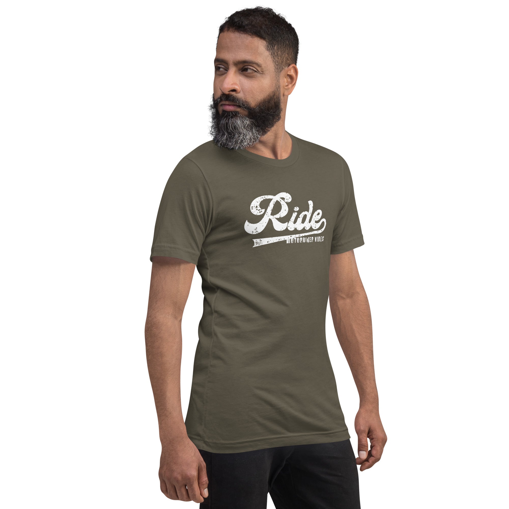 VIBES T-Shirt | RIDE (Armygrün/Weiß) * Unisex - Time Of Vibes