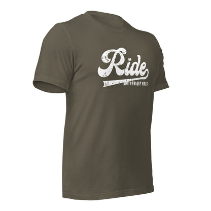 VIBES T-Shirt | RIDE (Armygrün/Weiß) * Unisex - Time Of Vibes