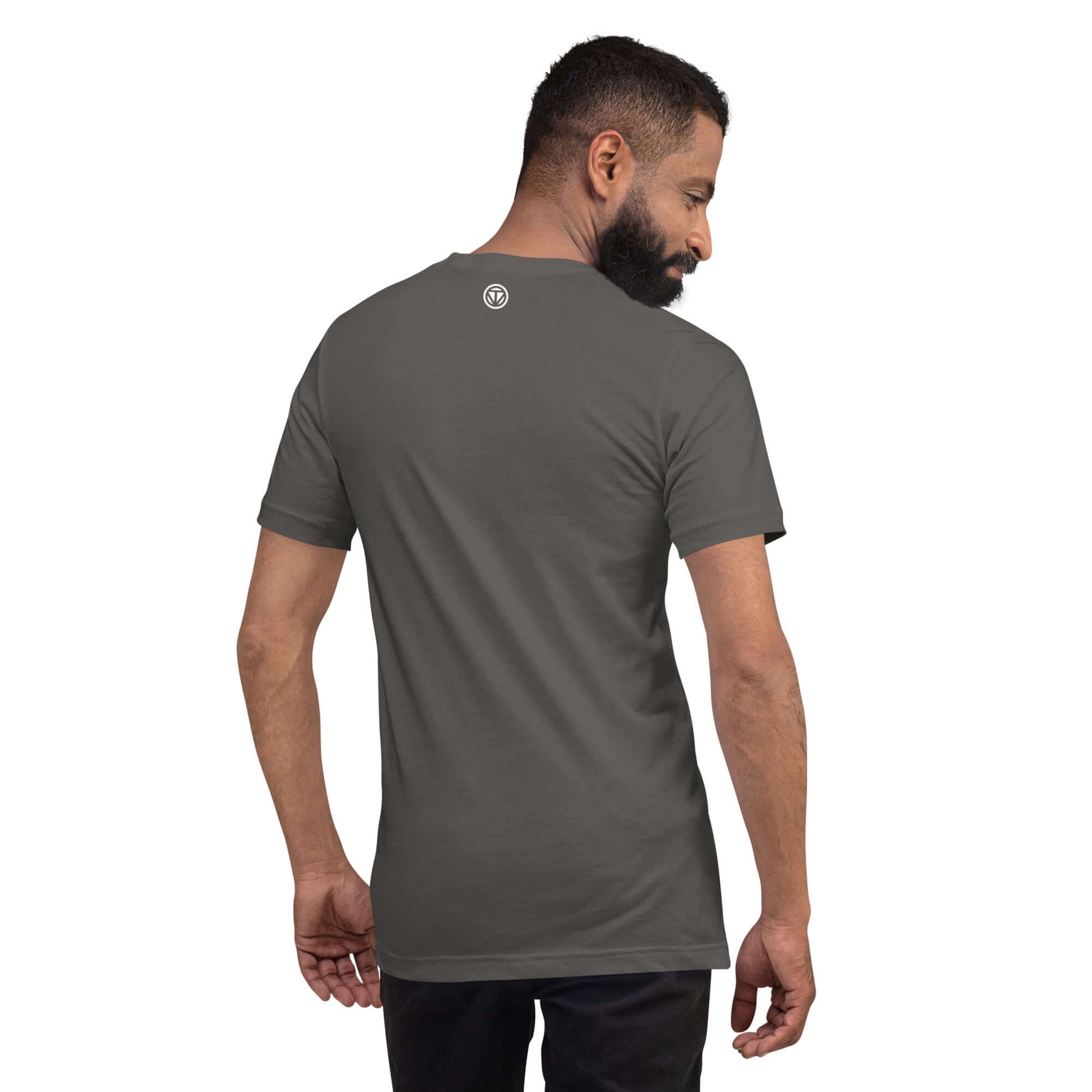 TIME OF VIBES - Men`s Cotton T-Shirt RIDE (Asphalt Grey) - €29.00