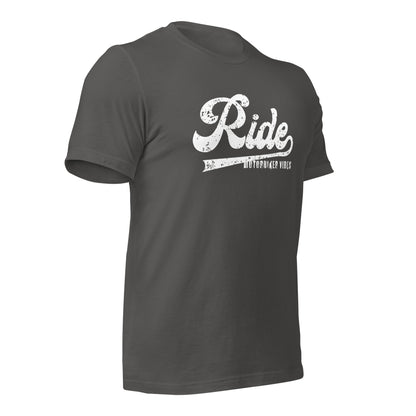 VIBES T-Shirt | RIDE (Grau/Weiß) * Unisex - Time Of Vibes