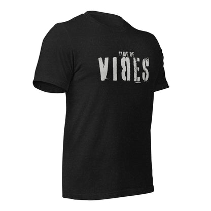 VIBES T-Shirt TOV (Schwarz/Silber) * Unisex - Time Of Vibes