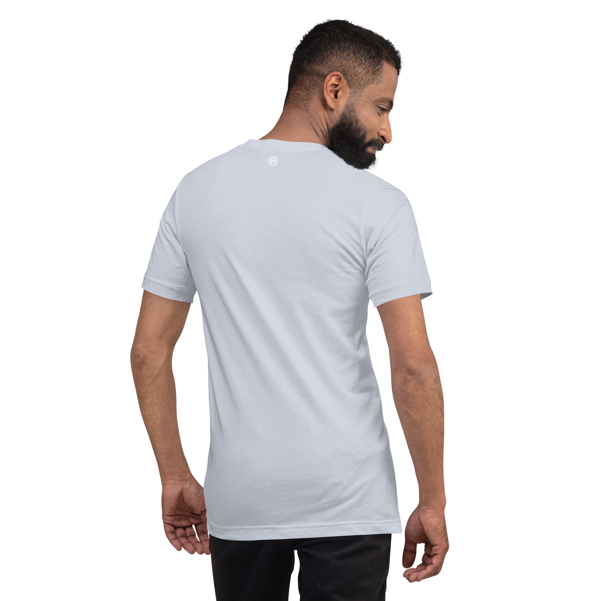 TIME OF VIBES - Men`s Cotton T-Shirt TIME (Lightblue) - €29.00