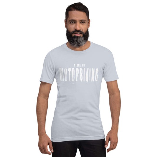 TIME OF VIBES - Men`s Cotton T-Shirt TIME (Lightblue) - €29.00