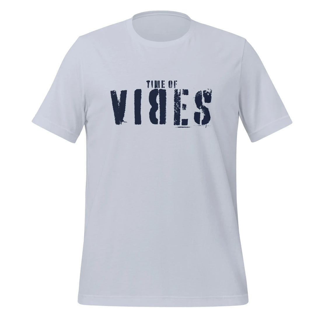 T-shirt en coton pour homme VIBES  (bleu clair/bleu marine)