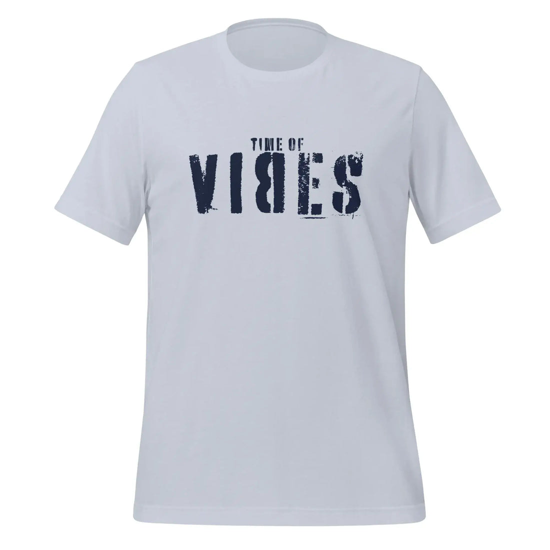 T-shirt da uomo in cotone VIBES  (azzurro/navy)