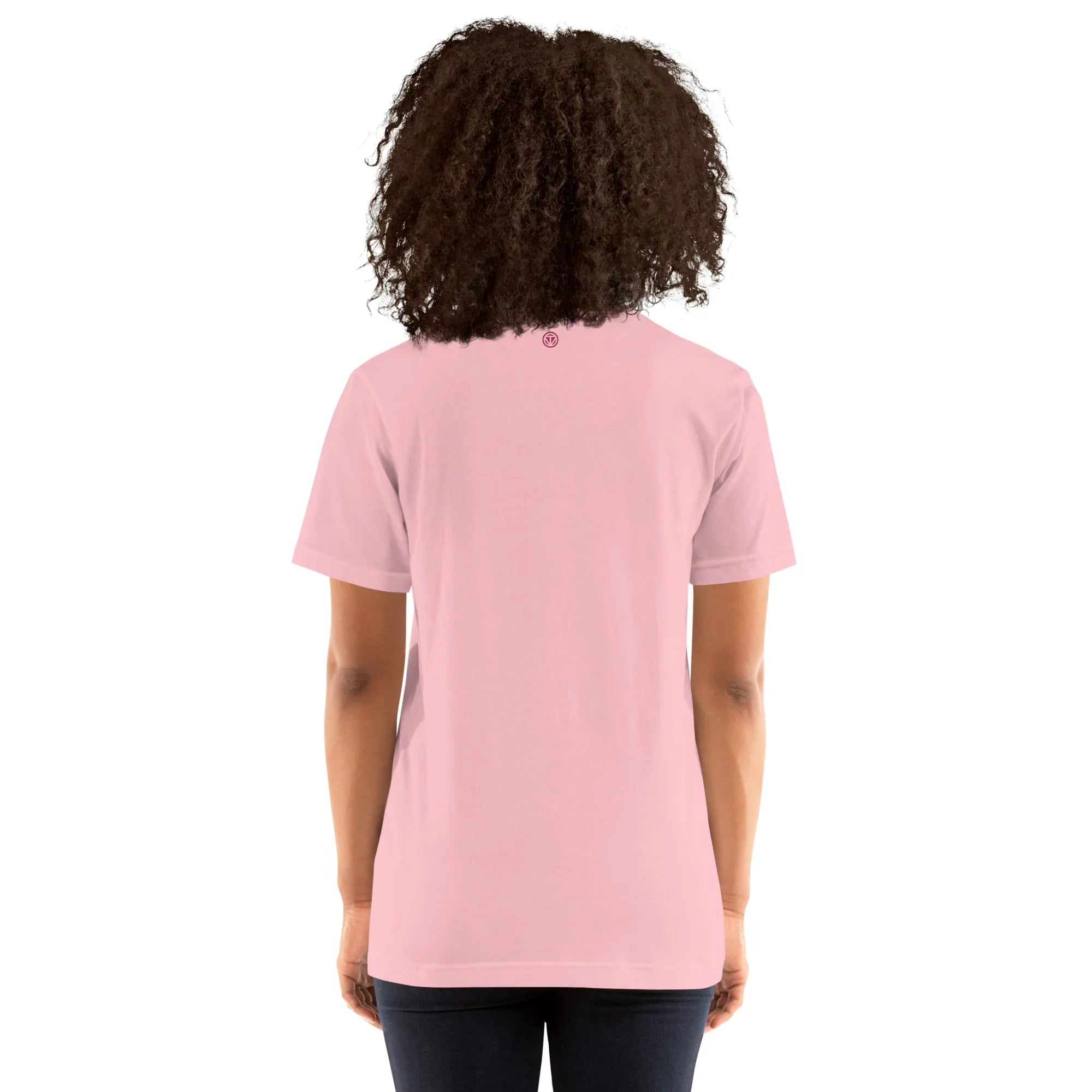 T-shirt en coton pour femme VIBES  (rose)