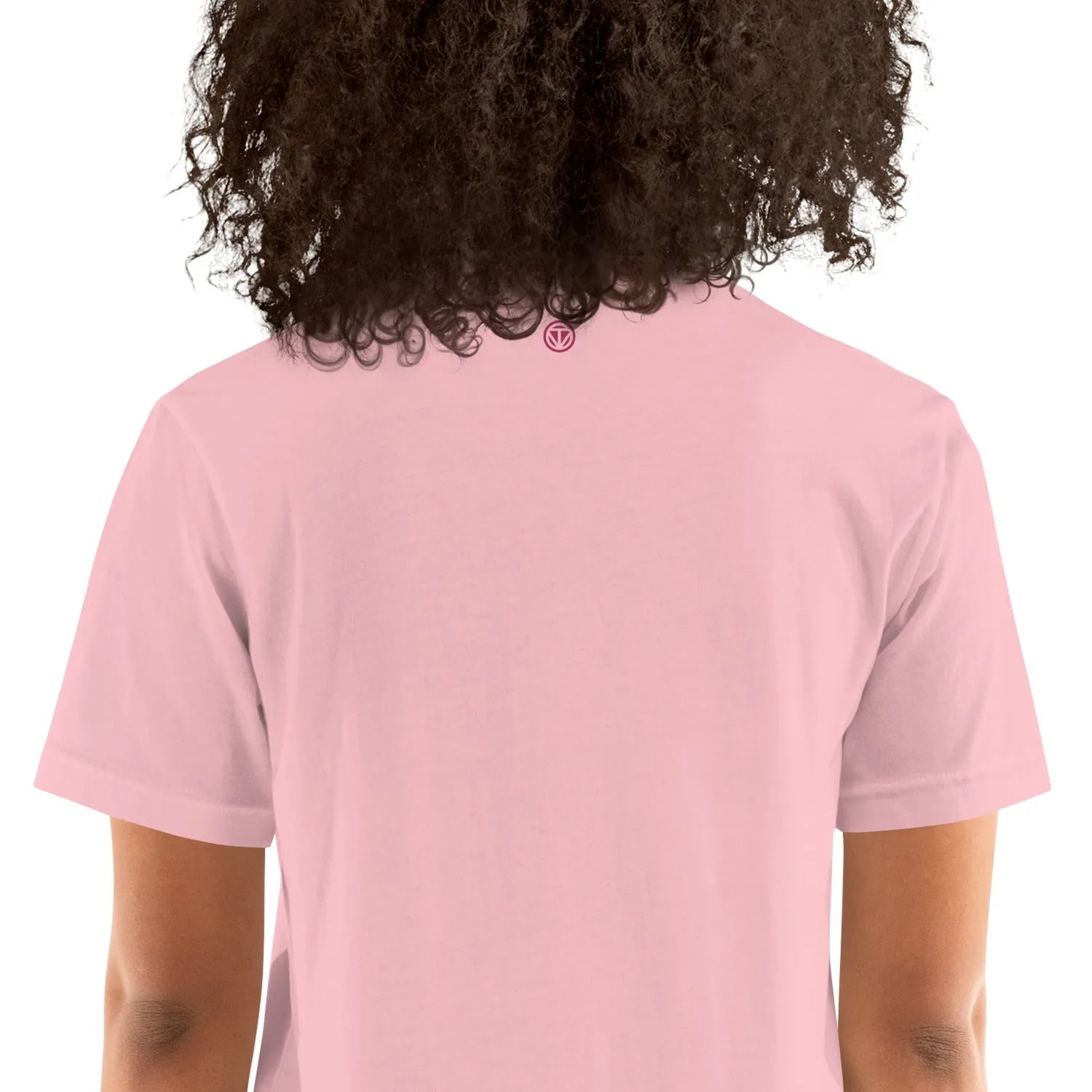T-shirt en coton pour femme VIBES  (rose)
