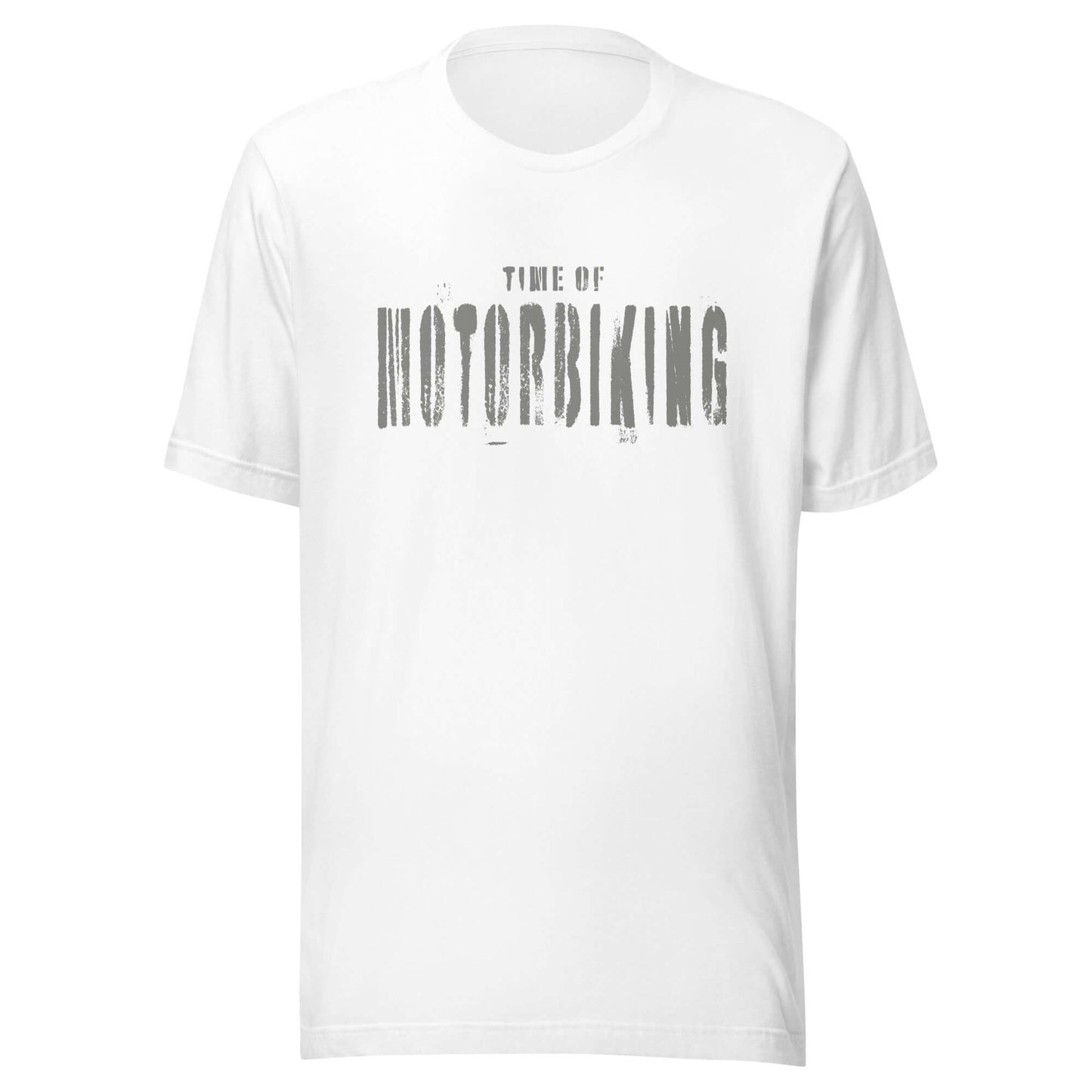 TIME OF VIBES - Men`s Cotton T-Shirt TIME (White) - €29.00