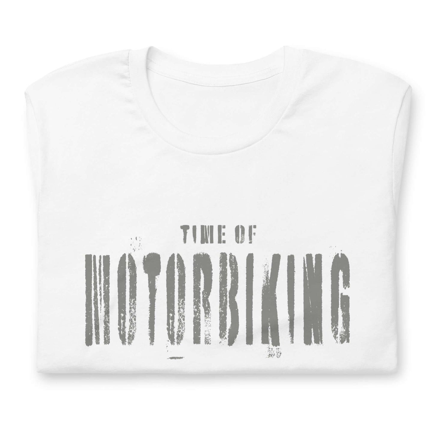 TIME OF VIBES - Men`s Cotton T-Shirt TIME (White) - €29.00