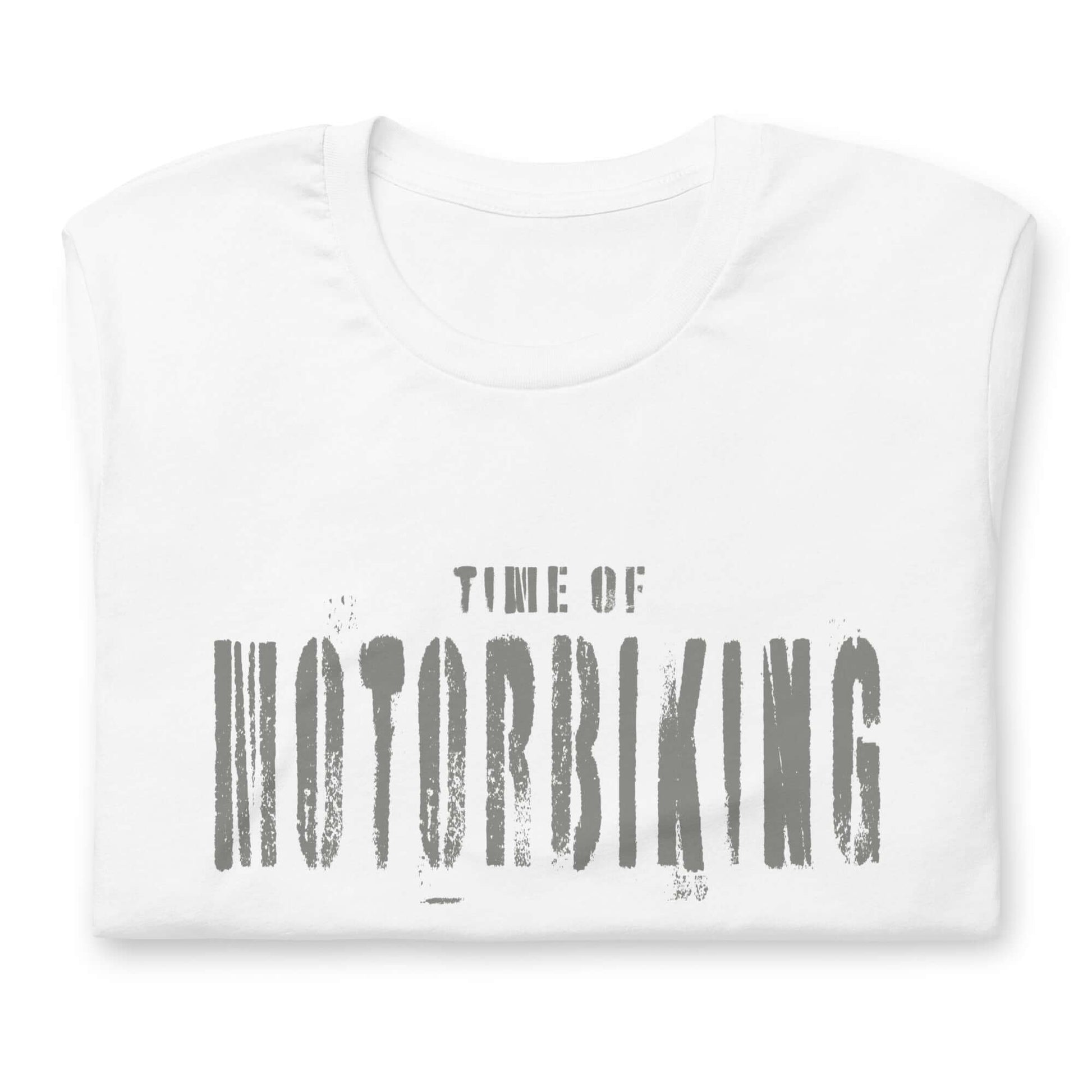 TIME OF VIBES - Men`s Cotton T-Shirt TIME (White) - €29.00