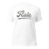 VIBES T-Shirt | RIDE (Weiß/Grau) * Unisex - Time Of Vibes