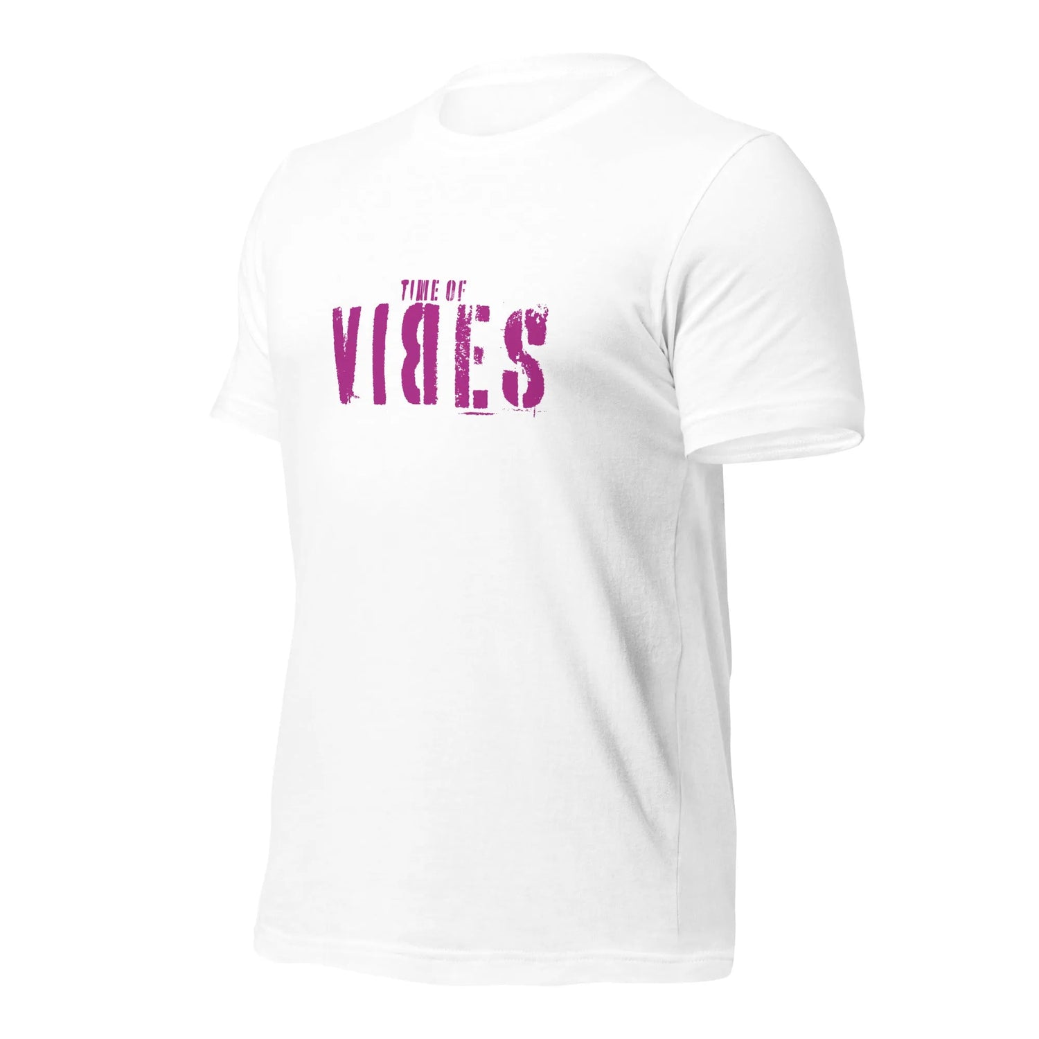 T-shirt en coton pour femme VIBES  (Blanc)