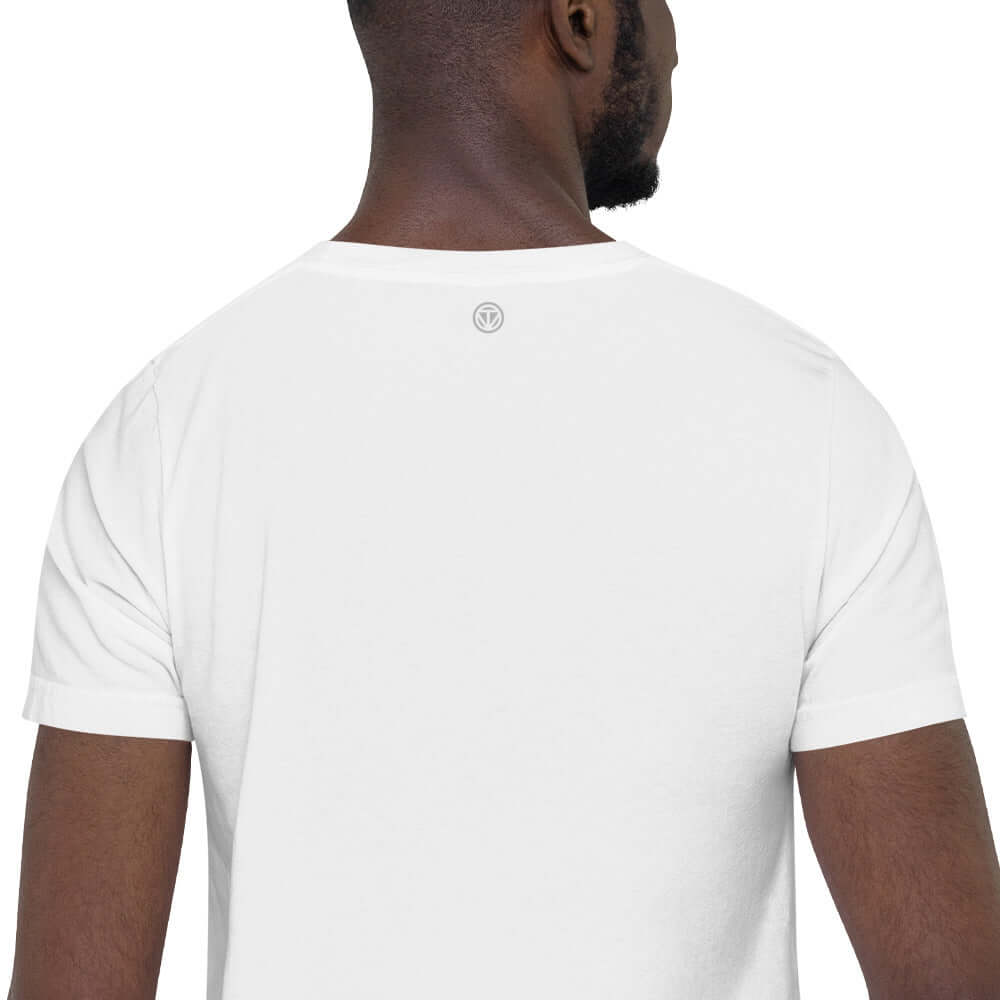TIME OF VIBES - Men`s Cotton T-Shirt TIME (White) - €29.00