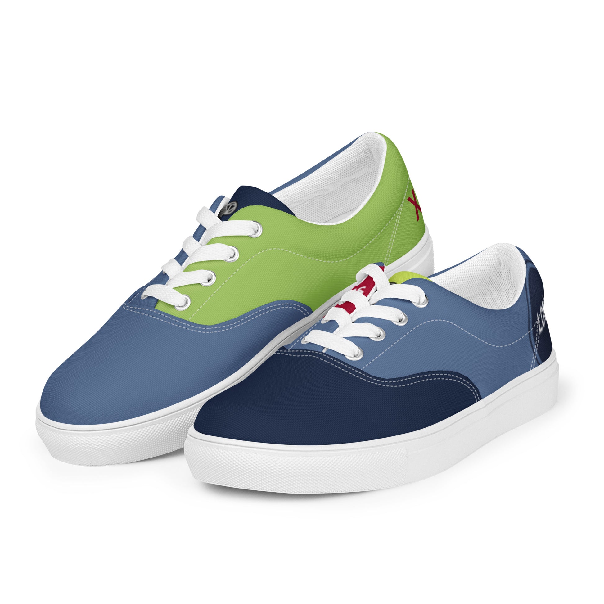 TIME OF VIBES - Women’s lace-up canvas shoes CORPORATE - €109.00
