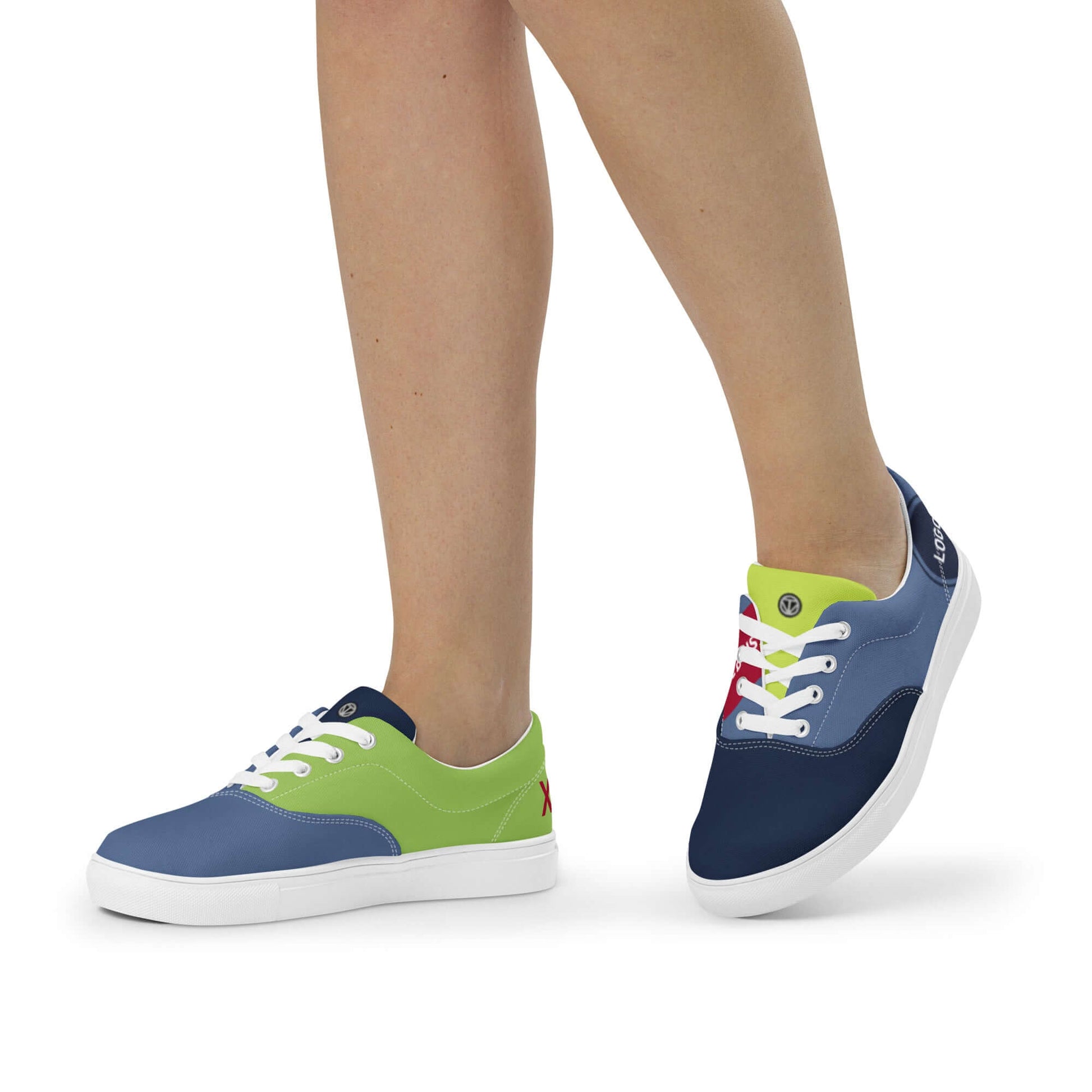 TIME OF VIBES - Women’s lace-up canvas shoes CORPORATE - €109.00