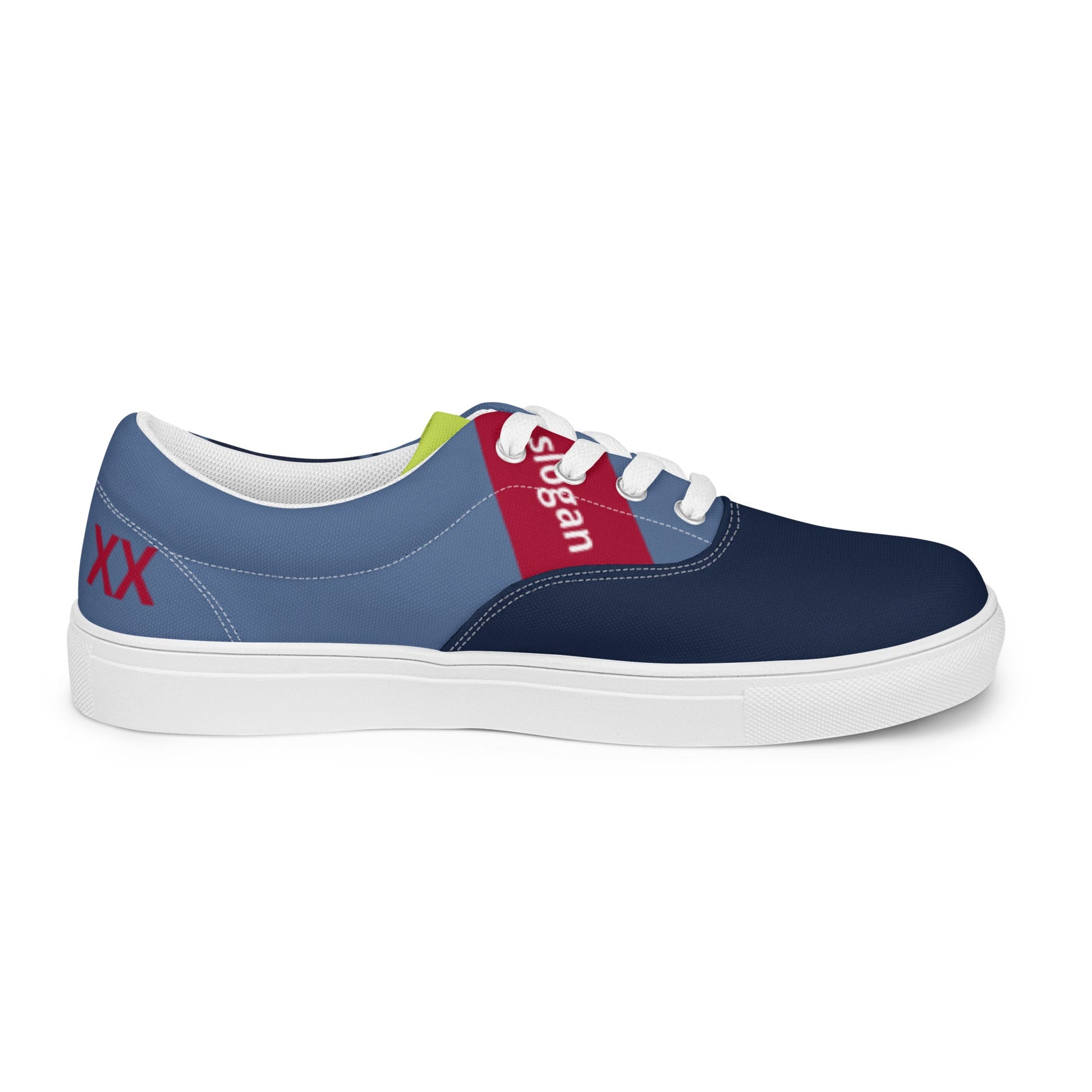 TIME OF VIBES - Women’s lace-up canvas shoes Demo CORPORATE - €109.00