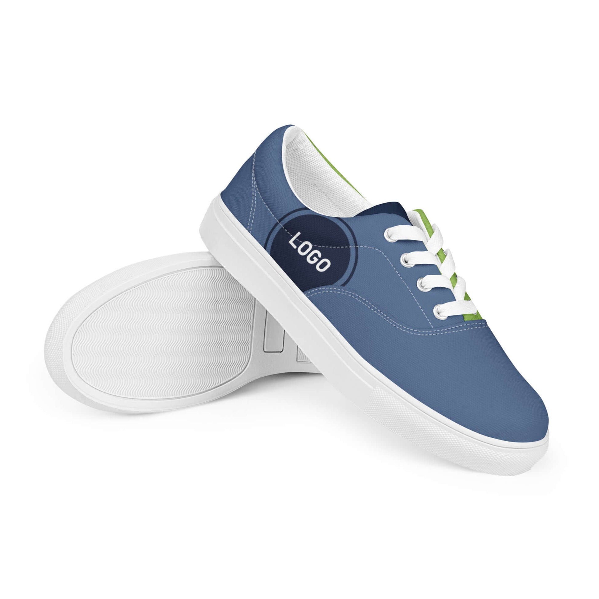 TIME OF VIBES - Women’s lace-up canvas shoes CORPORATE - €109.00