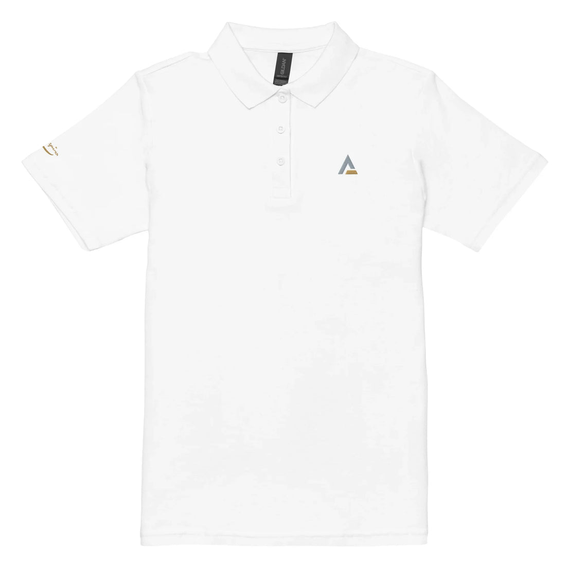 Piqué-Poloshirt für Damen (Weiß) - Time Of Vibes