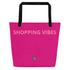 VIBES Tragetasche | SHOPPING (Pink) - Time Of Vibes