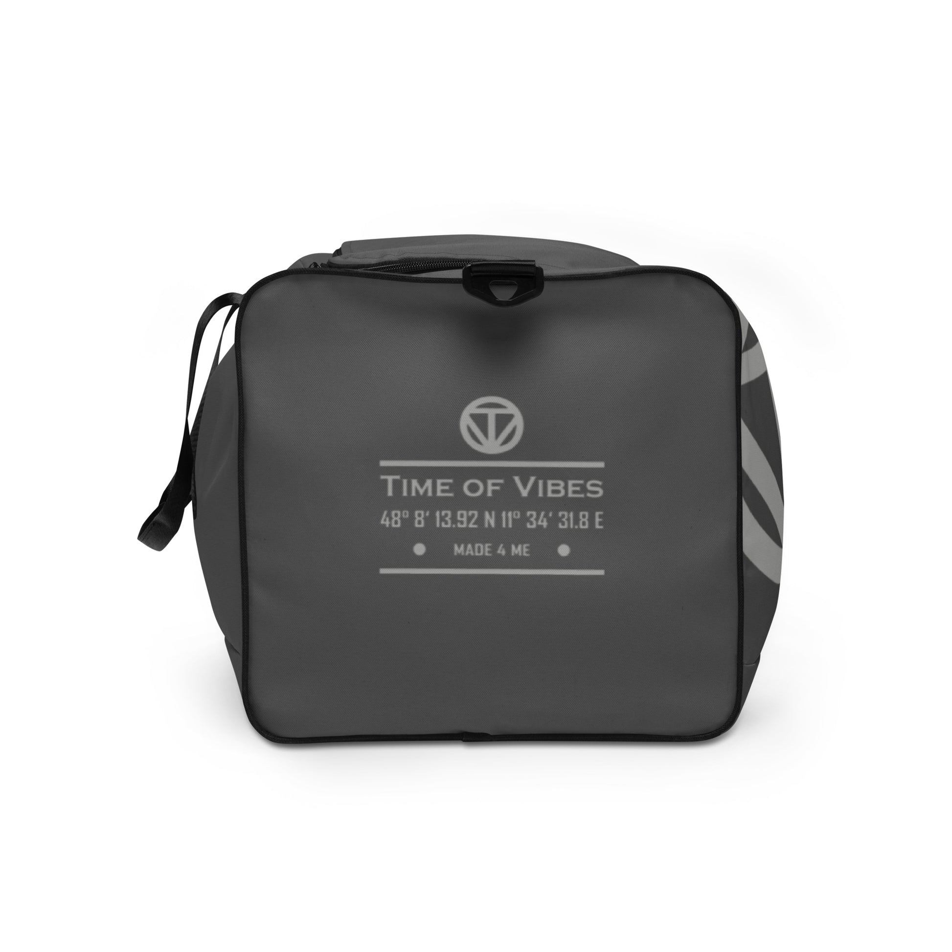 TIME OF VIBES - Travel Bag TOV (Black Grey) - €109.00