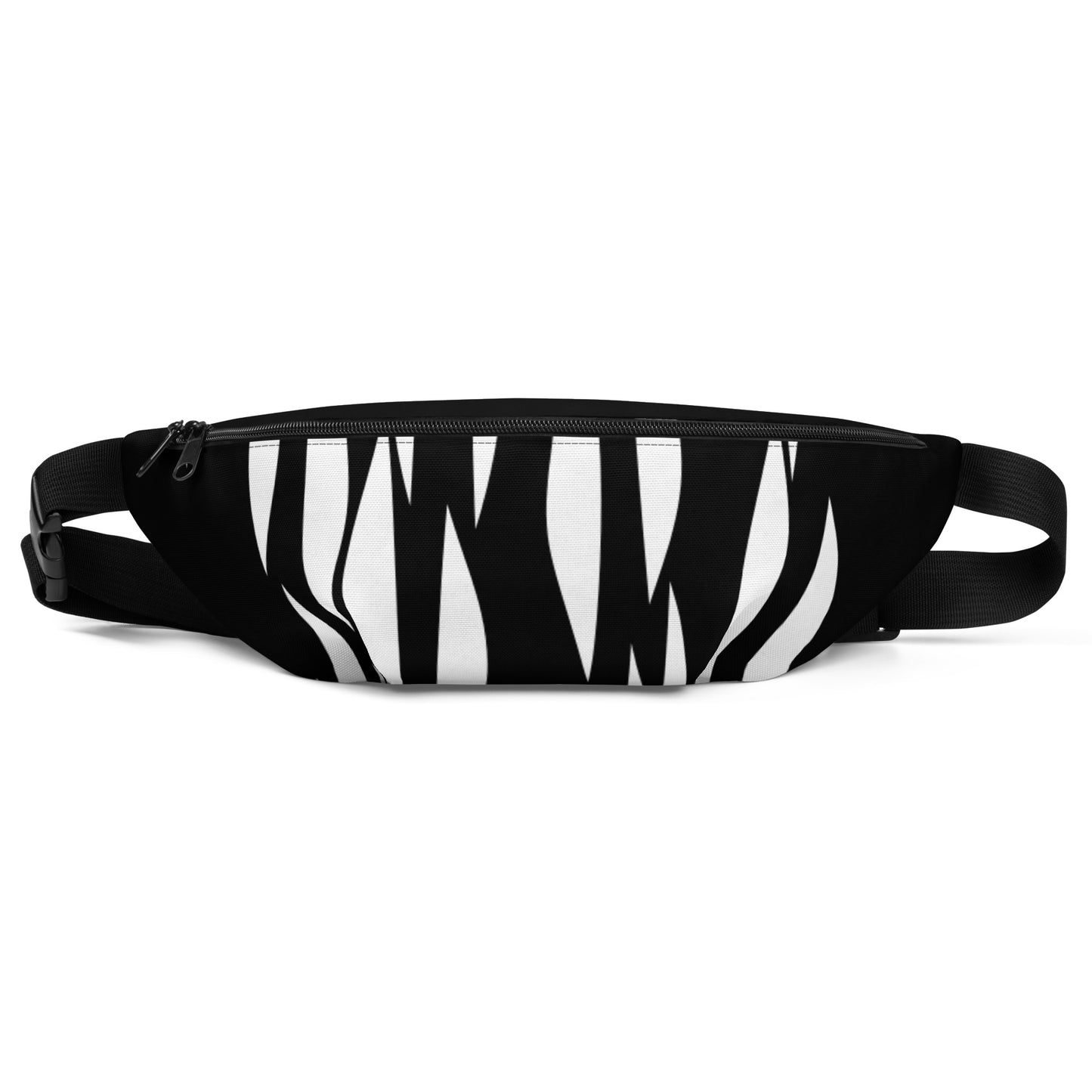 TIME OF VIBES - Fanny Pack JUNGLE (Black/White) - €39.00