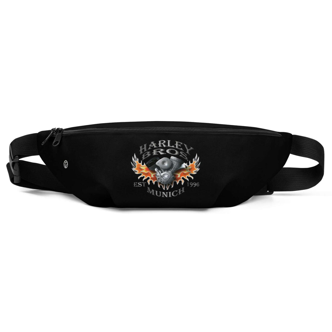 HARLEY BROS Gürteltasche (Schwarz) - Time Of Vibes