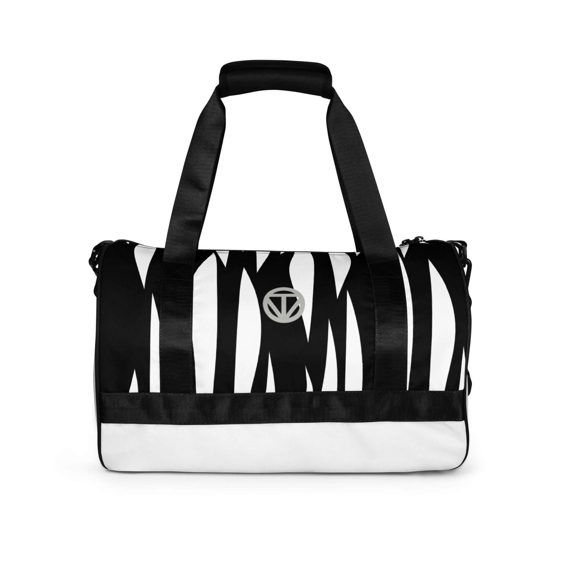 TIME OF VIBES - Sports Bag JUNGLE (White/Black) - €82.00