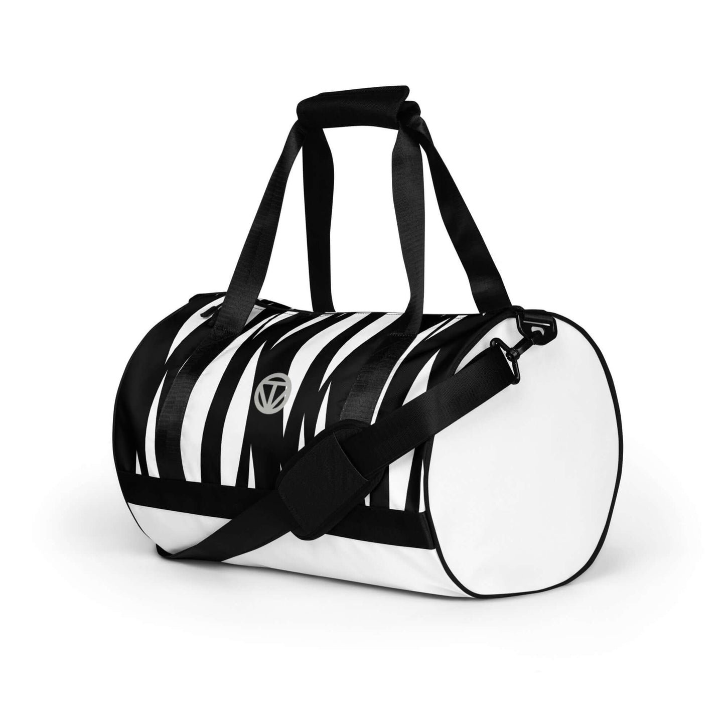 TIME OF VIBES - Sports Bag JUNGLE (White/Black) - €82.00