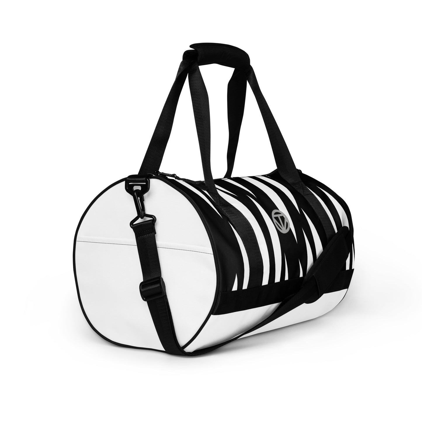 TIME OF VIBES - Sports Bag JUNGLE (White/Black) - €82.00
