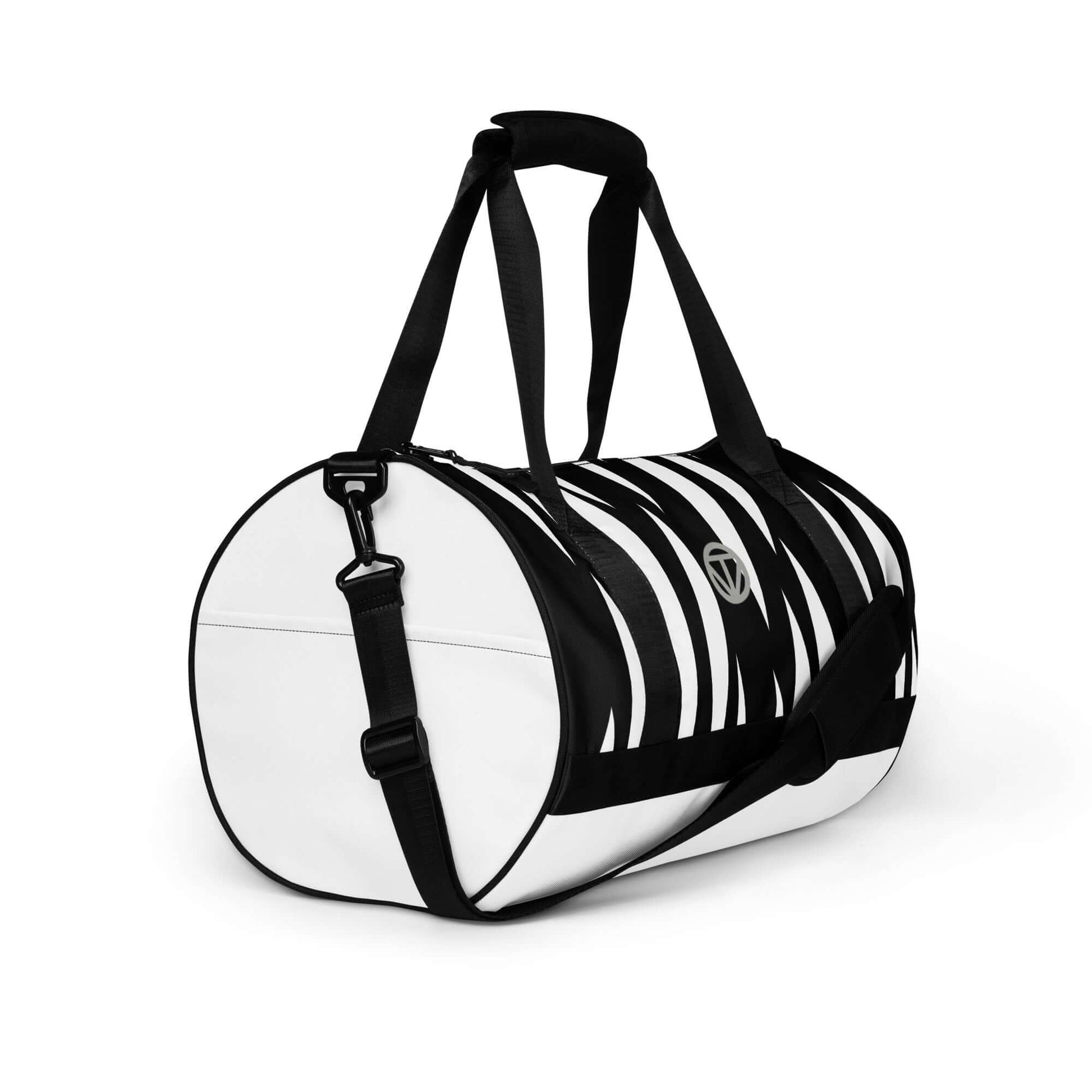 TIME OF VIBES - Sports Bag JUNGLE (White/Black) - €82.00