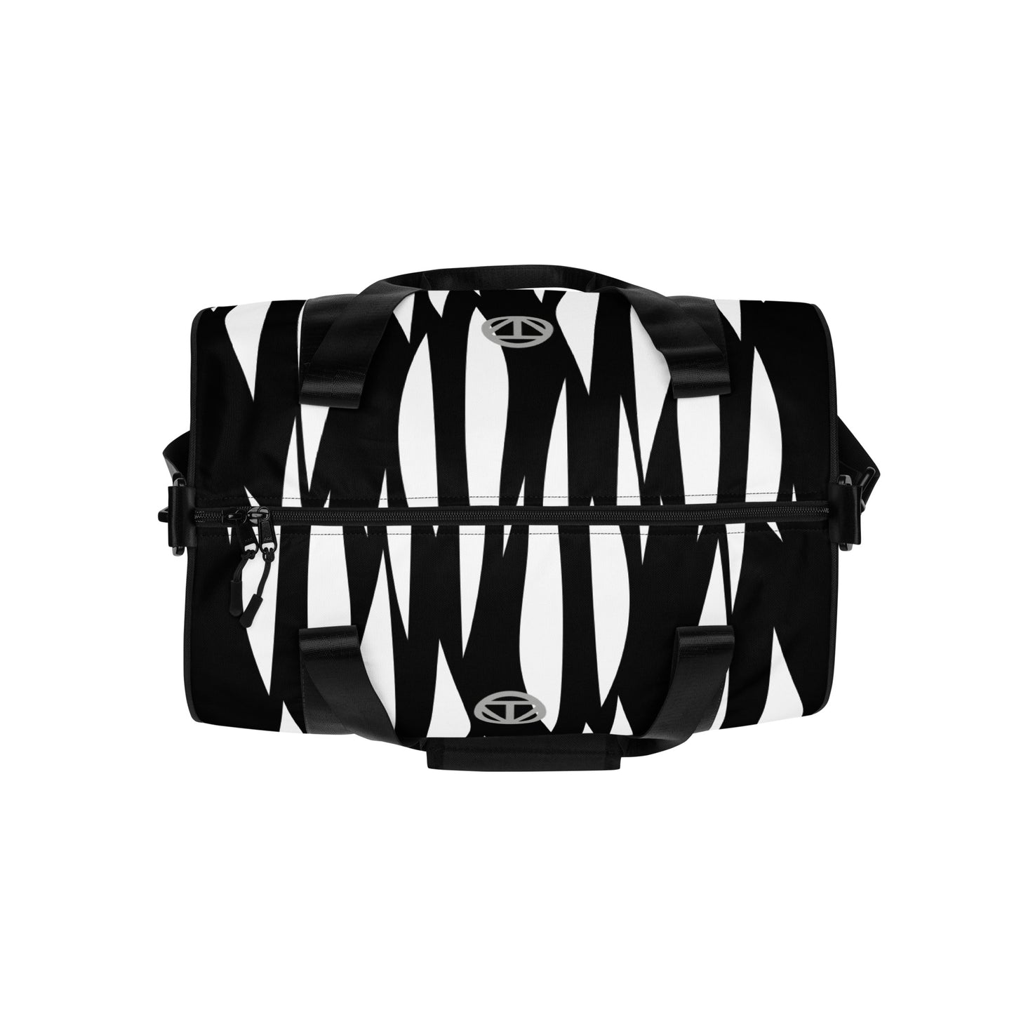 TIME OF VIBES - Sports Bag JUNGLE (White/Black) - €82.00