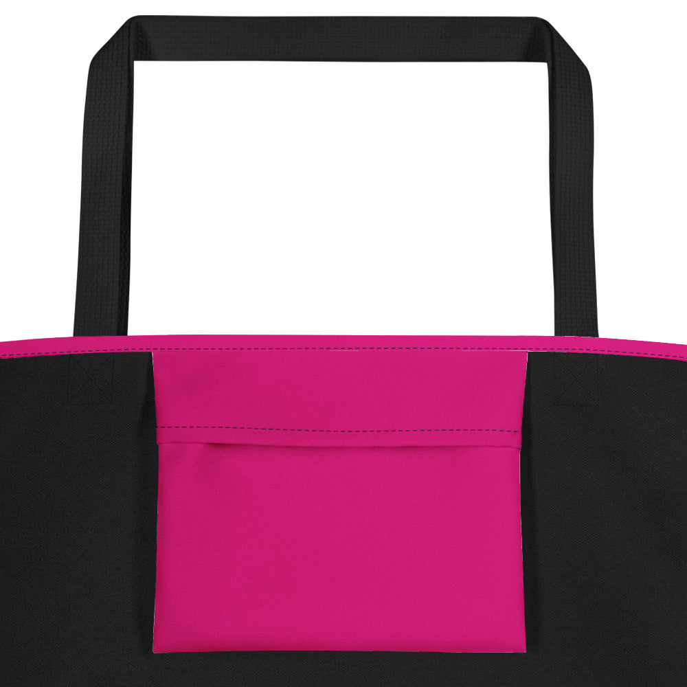 TIME OF VIBES - Large Tote Bag PRETTY IN PINK - €45.00