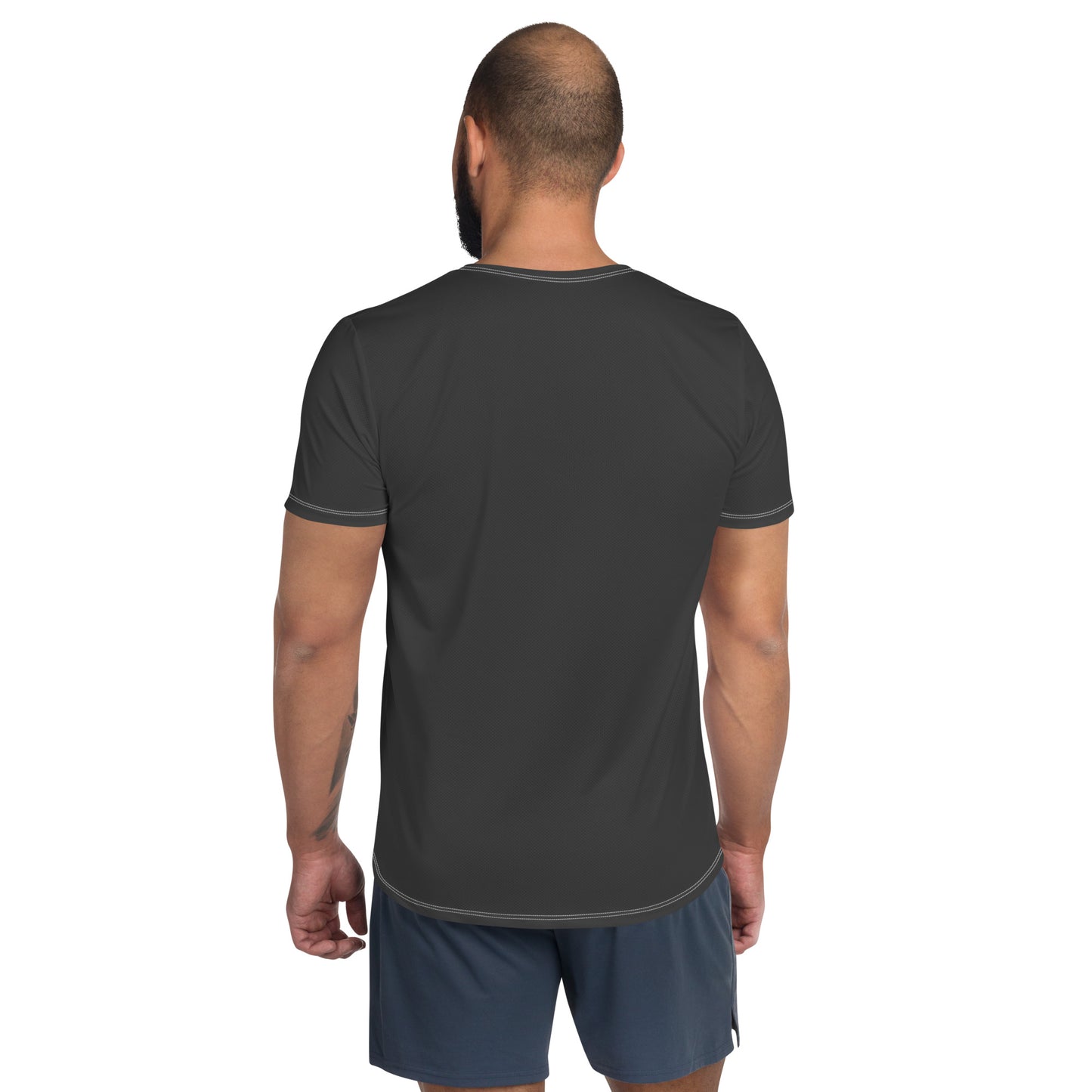 TIME OF VIBES - Men's Athletic T-shirt (Eclipse) - €45.00