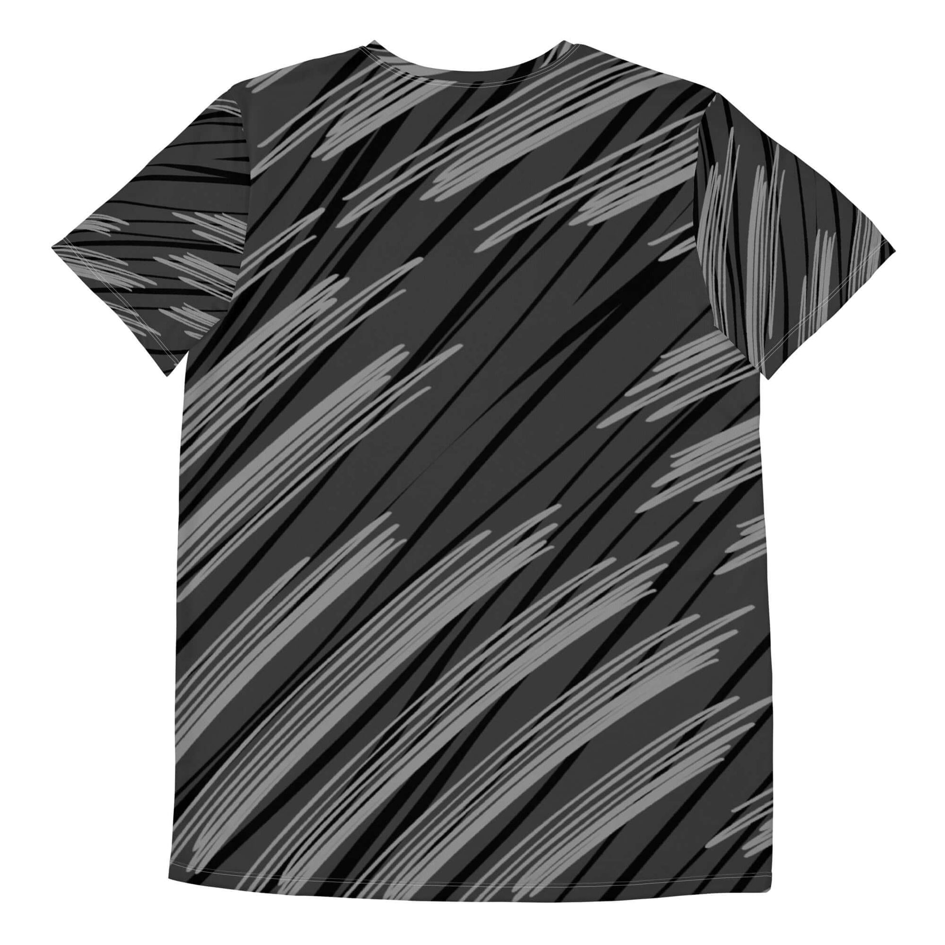 TIME OF VIBES - Men's Athletic T-shirt ABSTRACT - €45.00