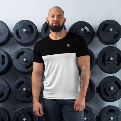 TIME OF VIBES TOV Herren Sport T-Shirt PART (Schwarz/Weiß) - €45,00