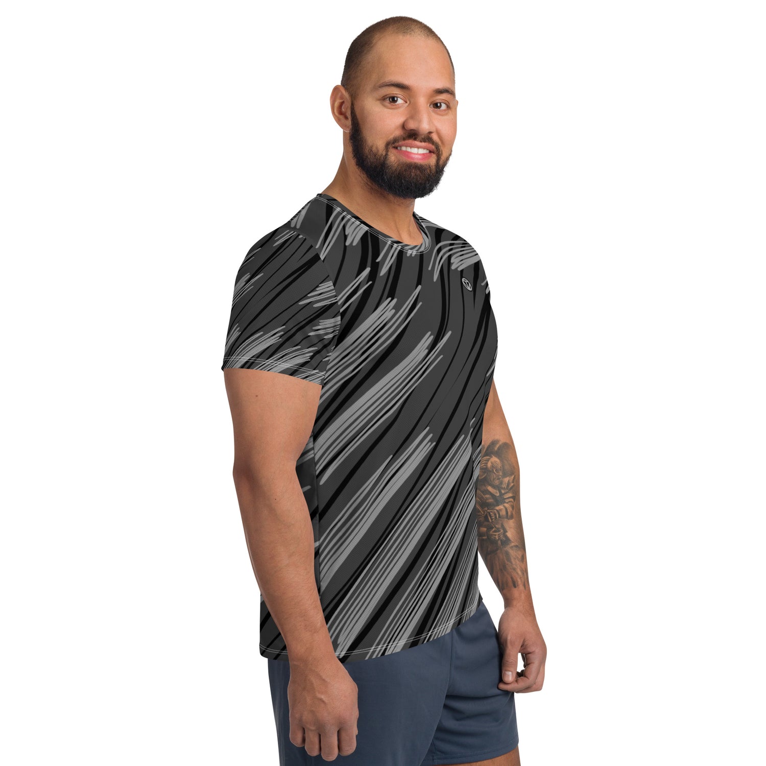 TIME OF VIBES TOV Herren Sport T-Shirt ABSTRACT - €45,00