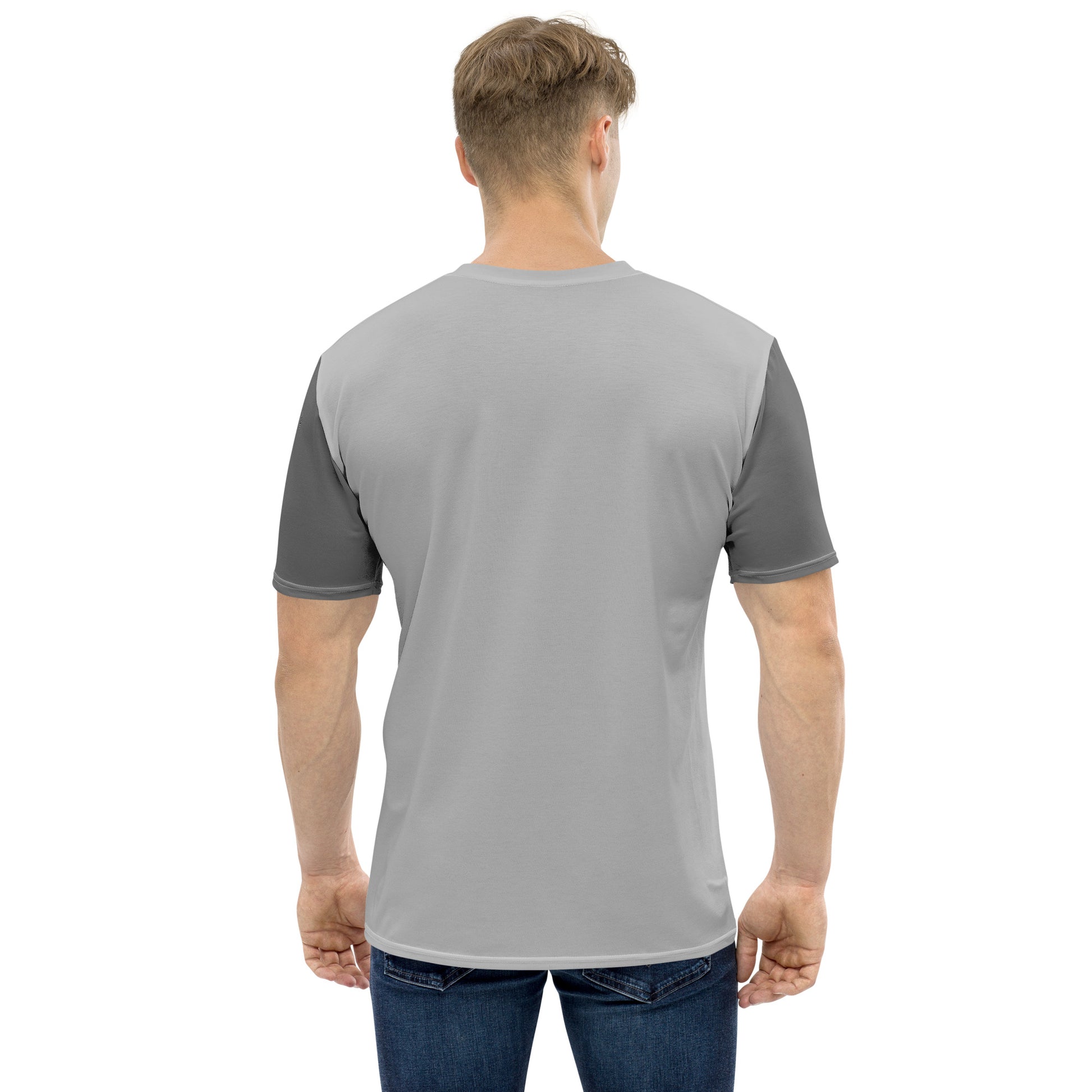 TIME OF VIBES - Premium Men's T-Shirt USA (Grey/Grey) - €49.00