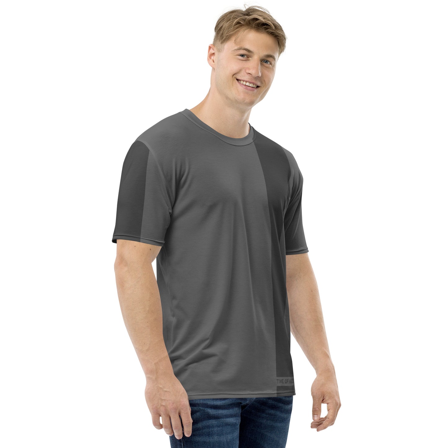 TIME OF VIBES - Premium Men's T-Shirt BASICO (Sambesi/Eklipse) - €49.00