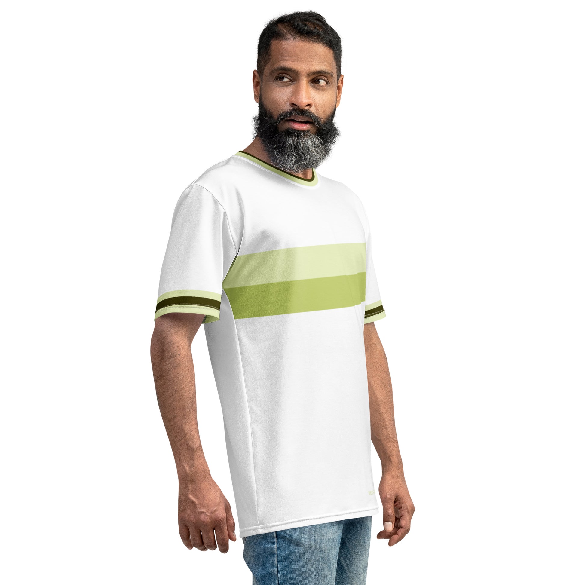 TIME OF VIBES - Premium Men's T-Shirt OLDSCHOOL2 (White/Snow Flurry) - €49.00