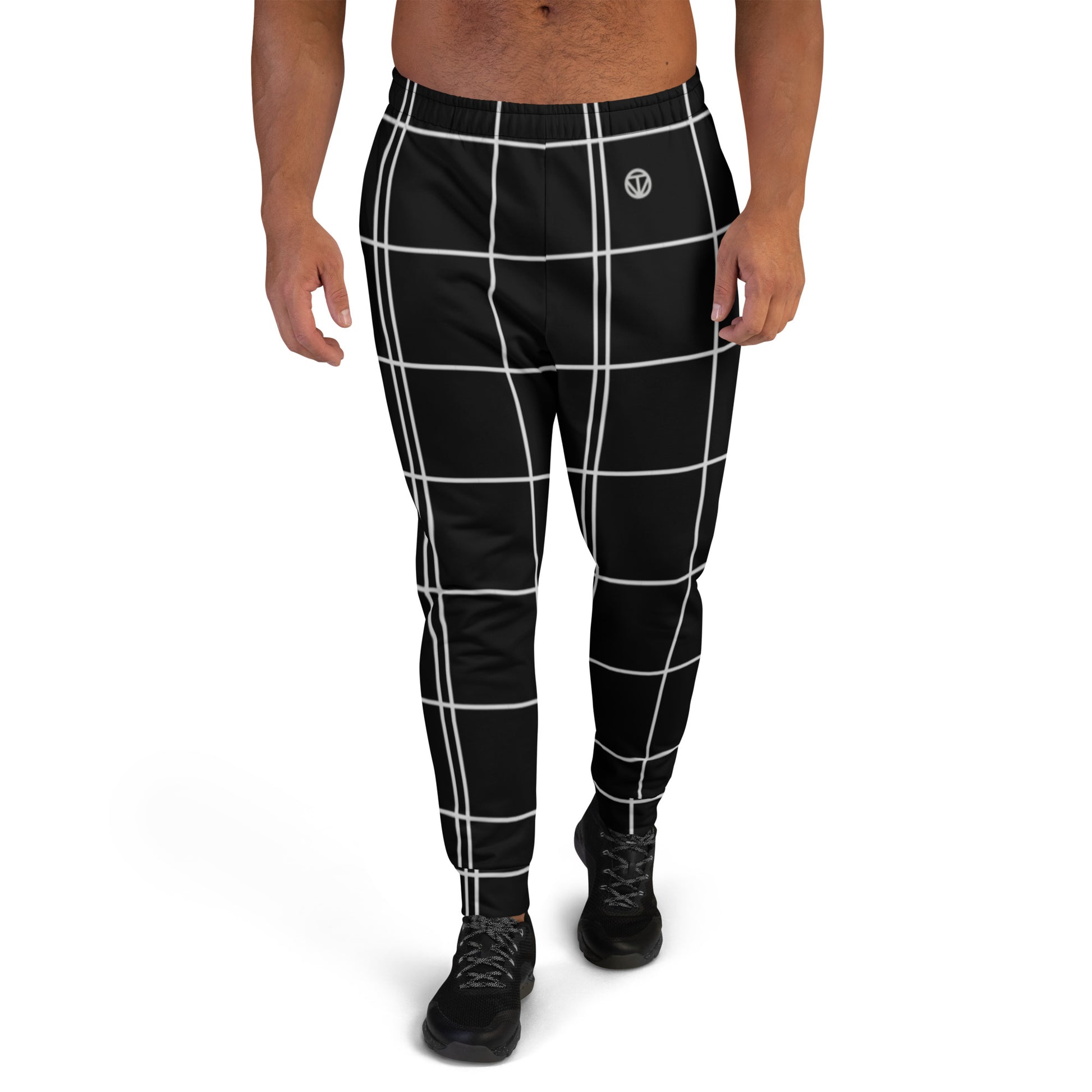 TIME OF VIBES - Men's Joggers LINEUP (Black) - €69.00