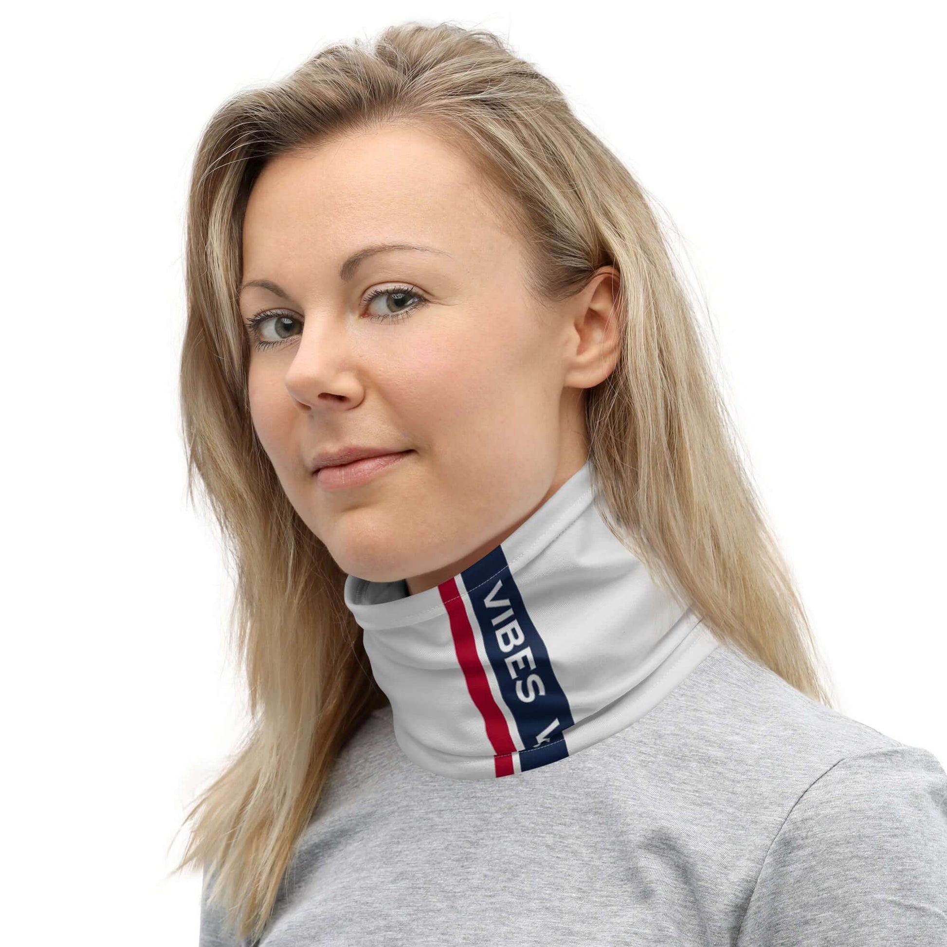 TIME OF VIBES - Bandana VIBES (Grey/Navy/Red) - €26.00