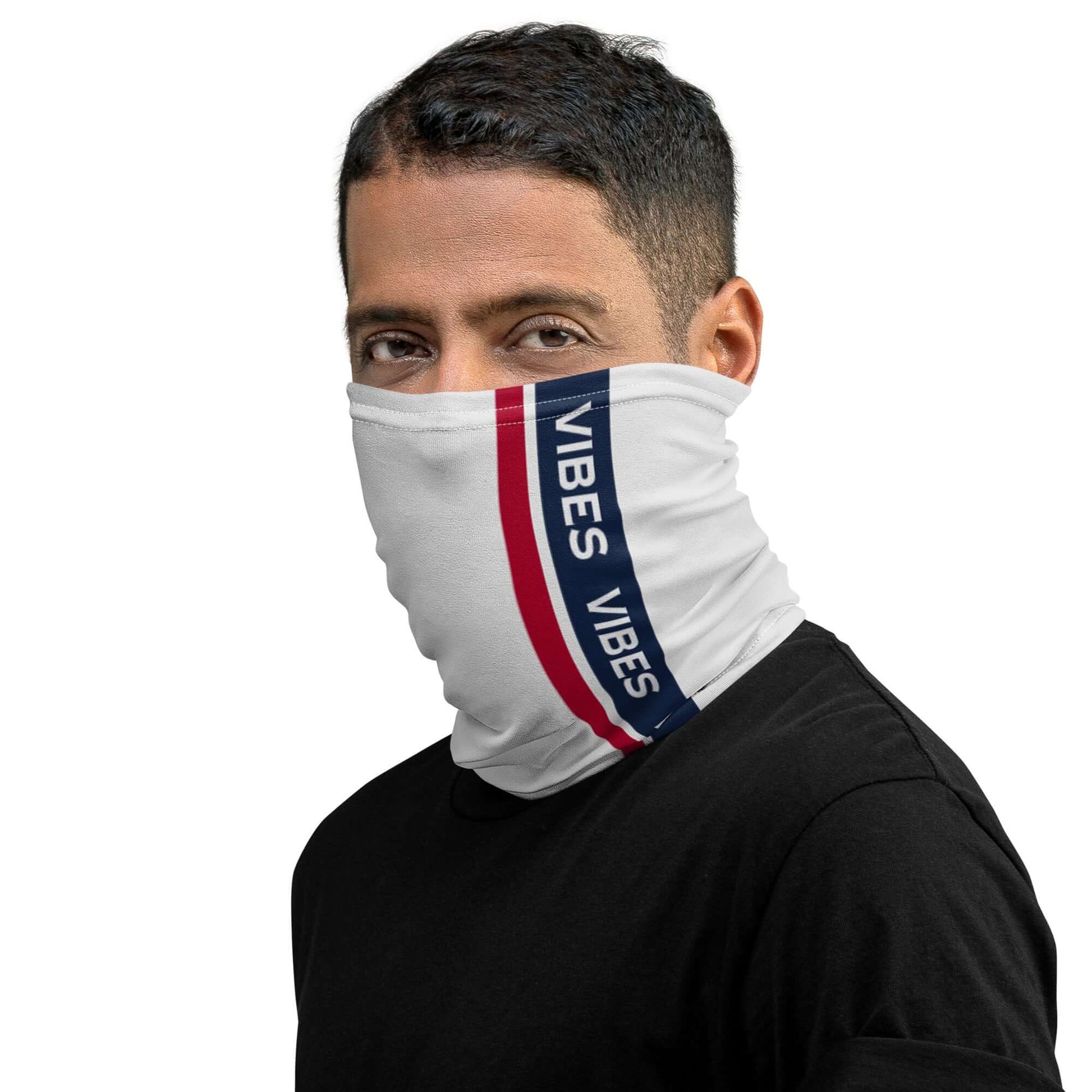 TIME OF VIBES - Bandana VIBES (Grey/Navy/Red) - €26.00